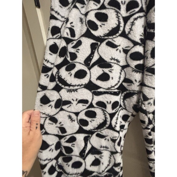 Tim Burton’s The Nightmare Before Christmas Unisex Pajama Pants Fleece Jack Skel - Picture 2 of 5